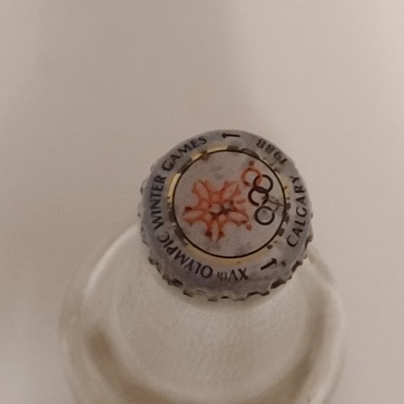 Vintage Crush Soda Bottle with Calgary Olympics 1988 Winter Games Bottl… - Picture 3 of 6